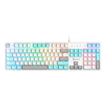 Клавиатура A4Tech Bloody S510N механическая белый USB for gamer LED (S510N (ICY WHITE ))